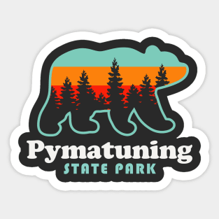 Pymatuning State Park Pennsylvania Ohio  Pymatuning Reservoir Sticker